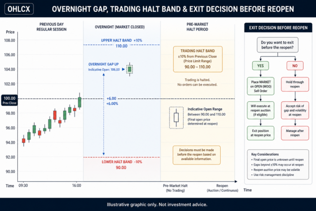Gaps and Trading Halts: Plan the Exit Before the Reopen